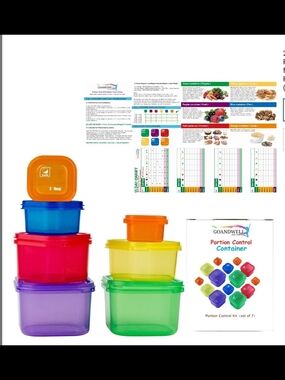 BeachBody Colorful Portion Control Container Set - Multicolor